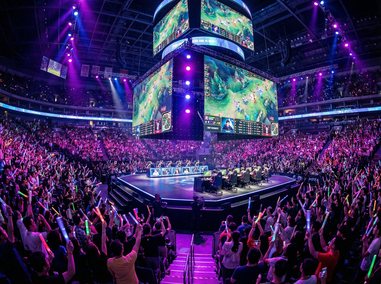 女同电竞赛事视频集锦